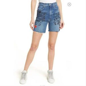 MOTHER | High Waisted Smokin' Short Fray (Never Enough)